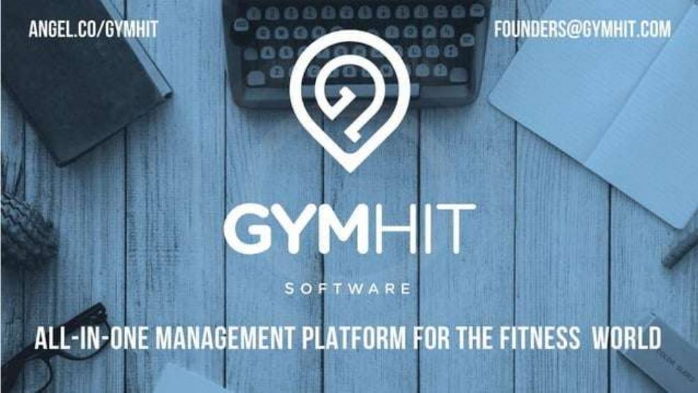 GymHit pitch deck, cover slide