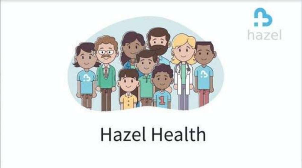 Hazel pitch deck, cover slide