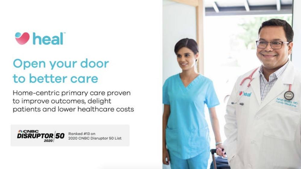Heal pitch deck, cover slide