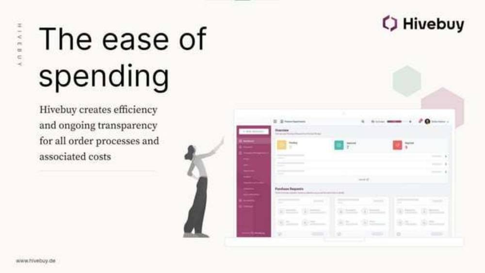 Hivebuy pitch deck, cover slide