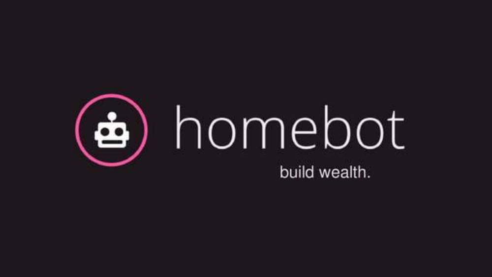Homebot pitch deck, cover slide