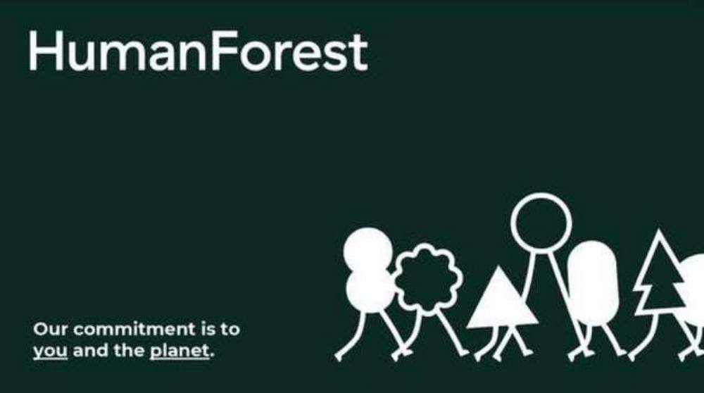 Humanforest pitch deck, cover slide
