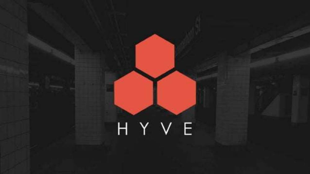 Hyve pitch deck, cover slide