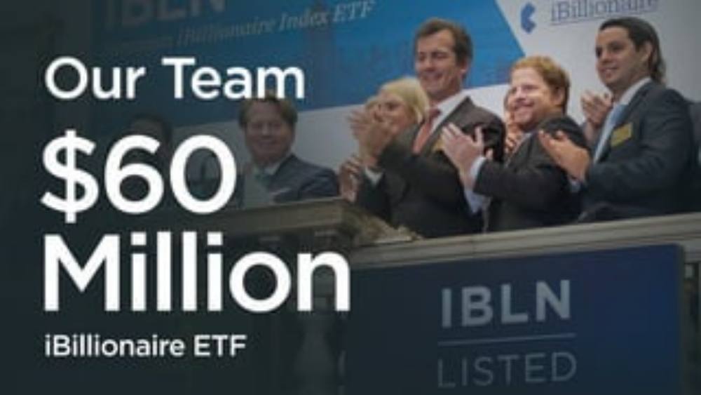 iBillionaire.api pitch deck, cover slide