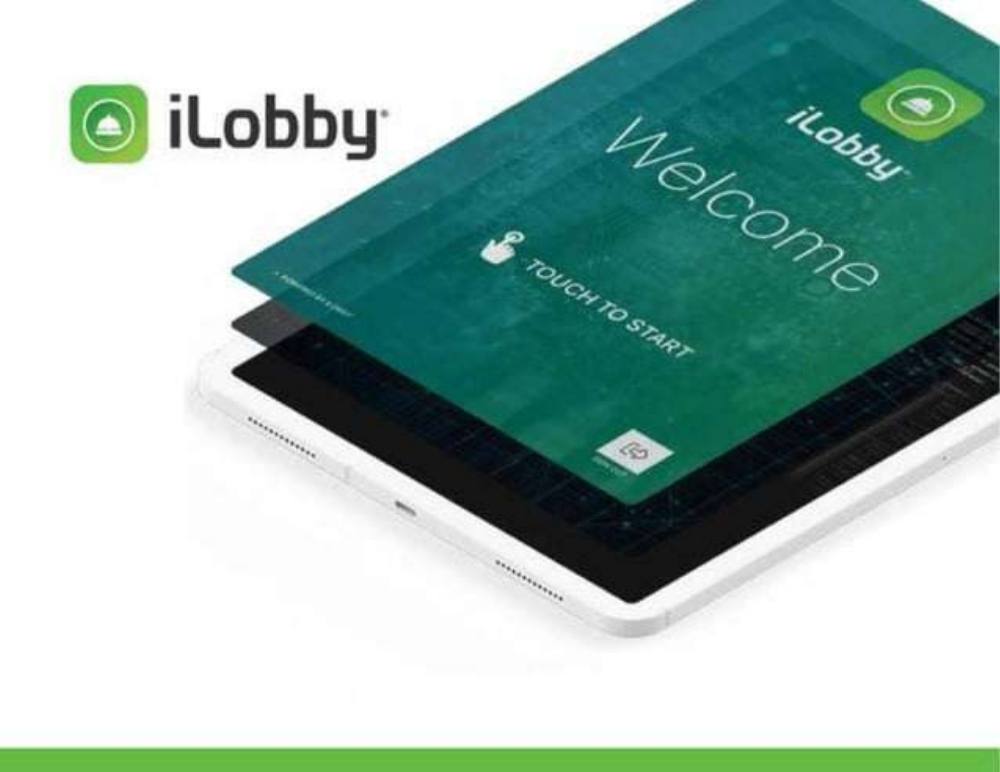 iLobby pitch deck, cover slide