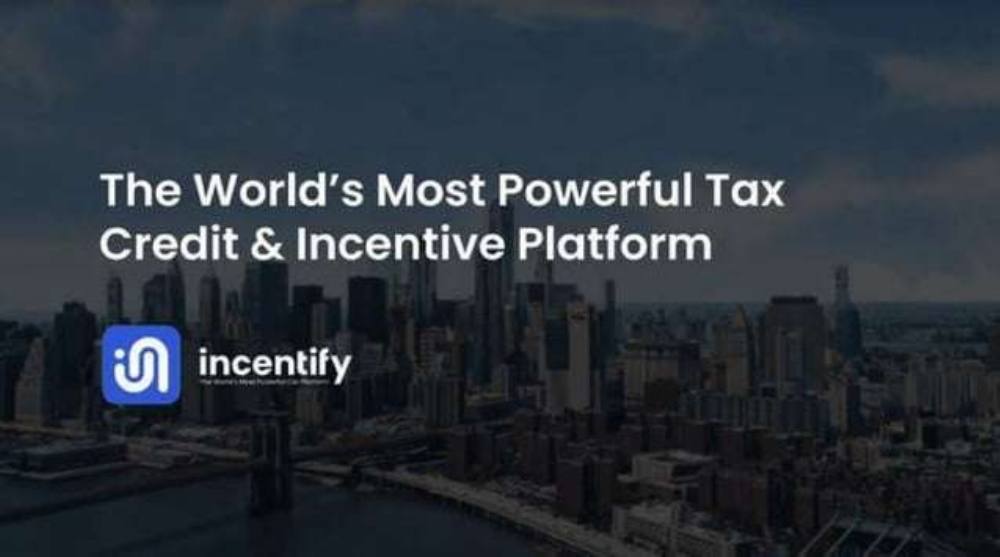 Incentify pitch deck, cover slide