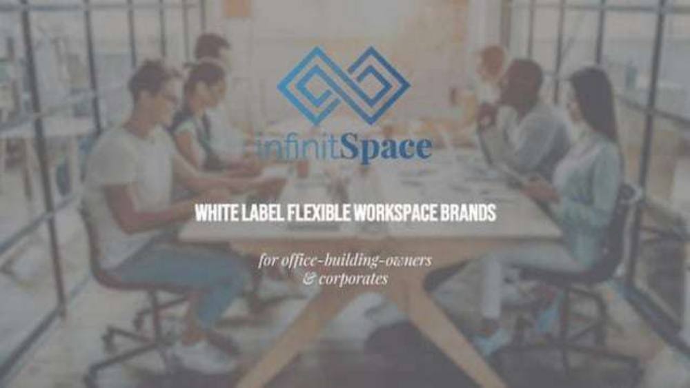 Infinitspace pitch deck, cover slide