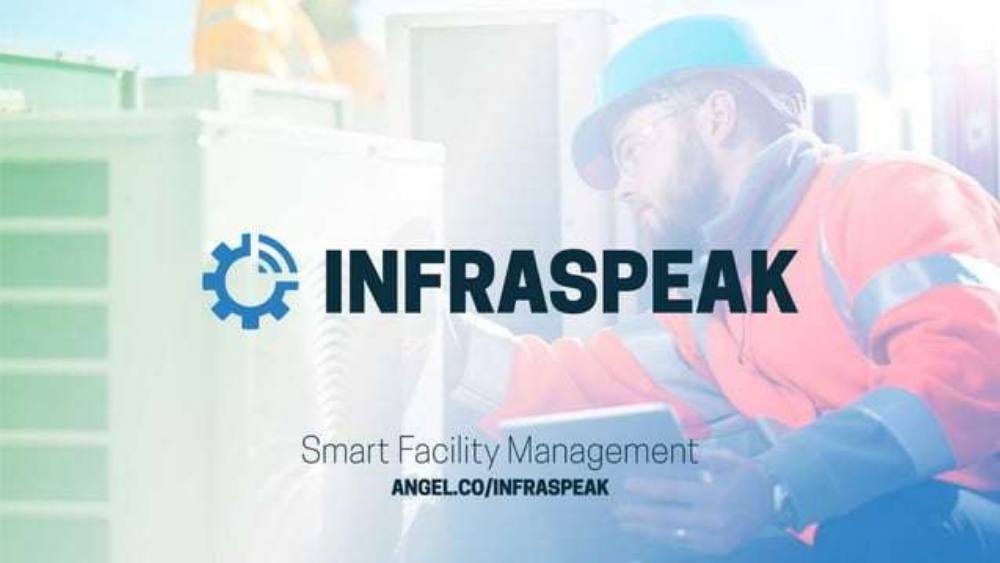 Infraspeak pitch deck, cover slide