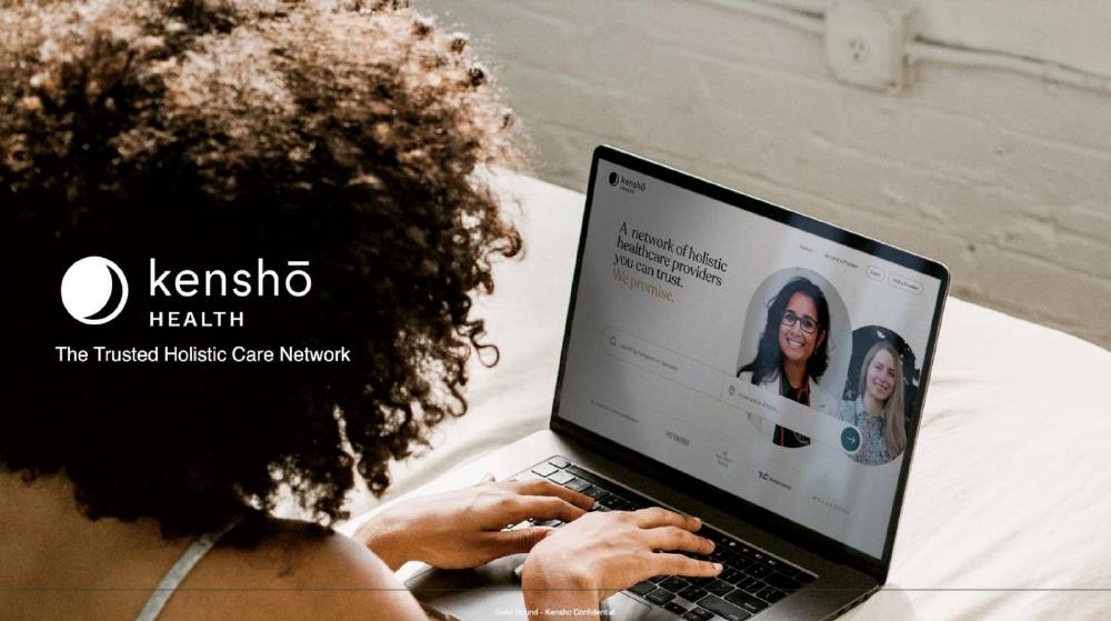 Kensho Health pitch deck, cover slide