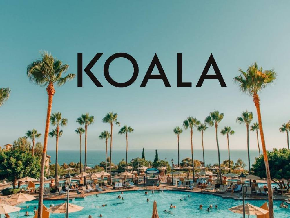 Koala pitch deck, cover slide