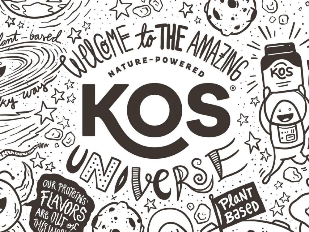 KOS pitch deck, cover slide