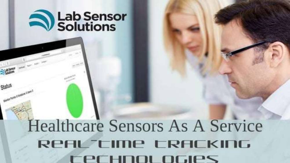 Lab Sensor Solutions pitch deck, cover slide