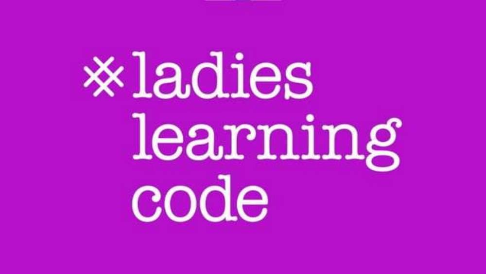 Ladieslearningcode pitch deck, cover slide