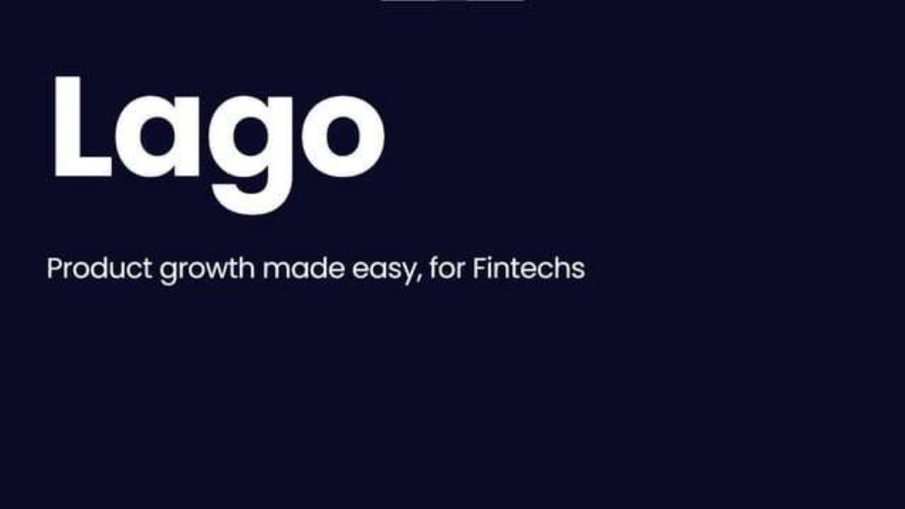 Lago pitch deck, cover slide