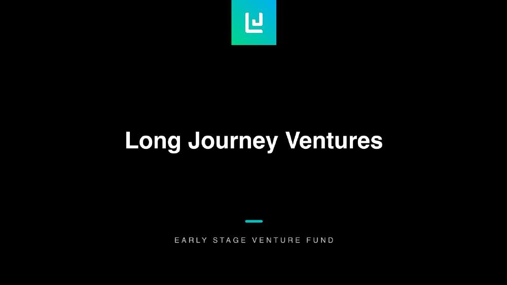 Long Journey Ventures Fund I pitch deck, cover slide
