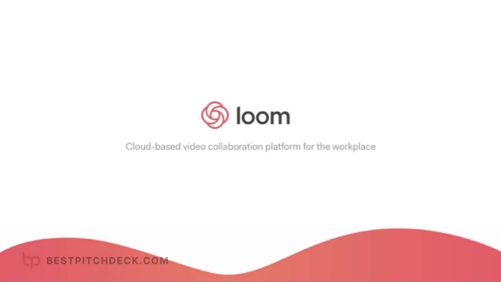 Loom pitch deck, cover slide
