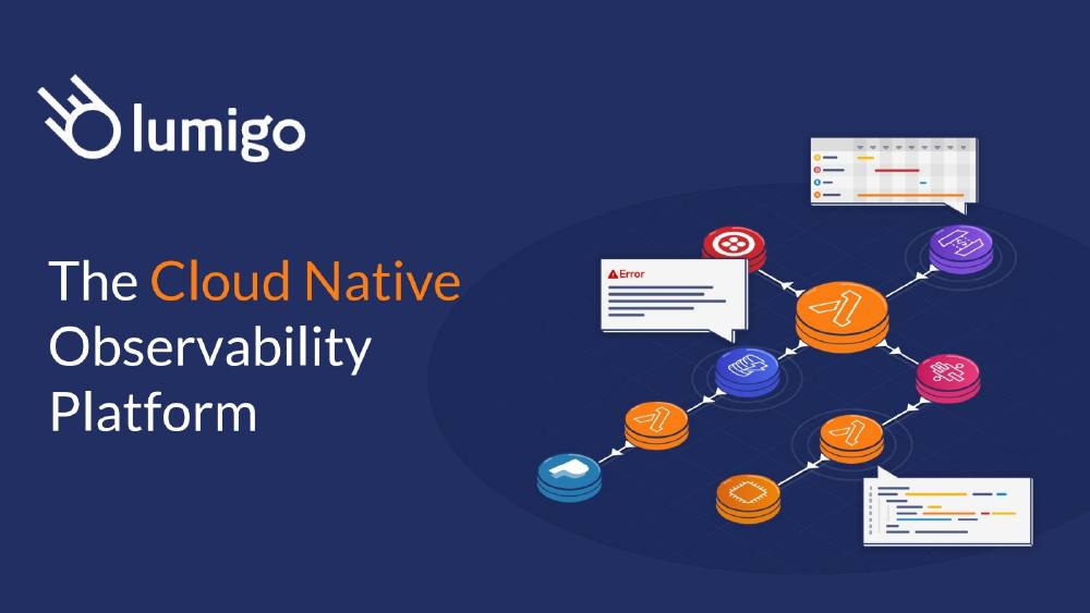 Lumigo pitch deck, cover slide