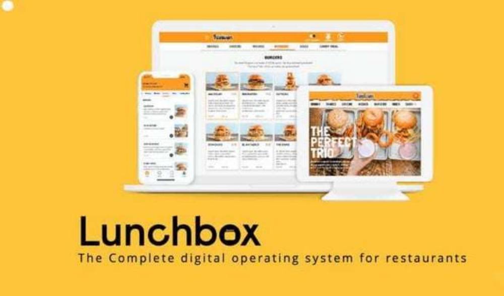 Lunchbox pitch deck, cover slide