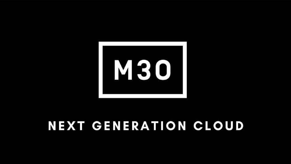 M30 pitch deck, cover slide
