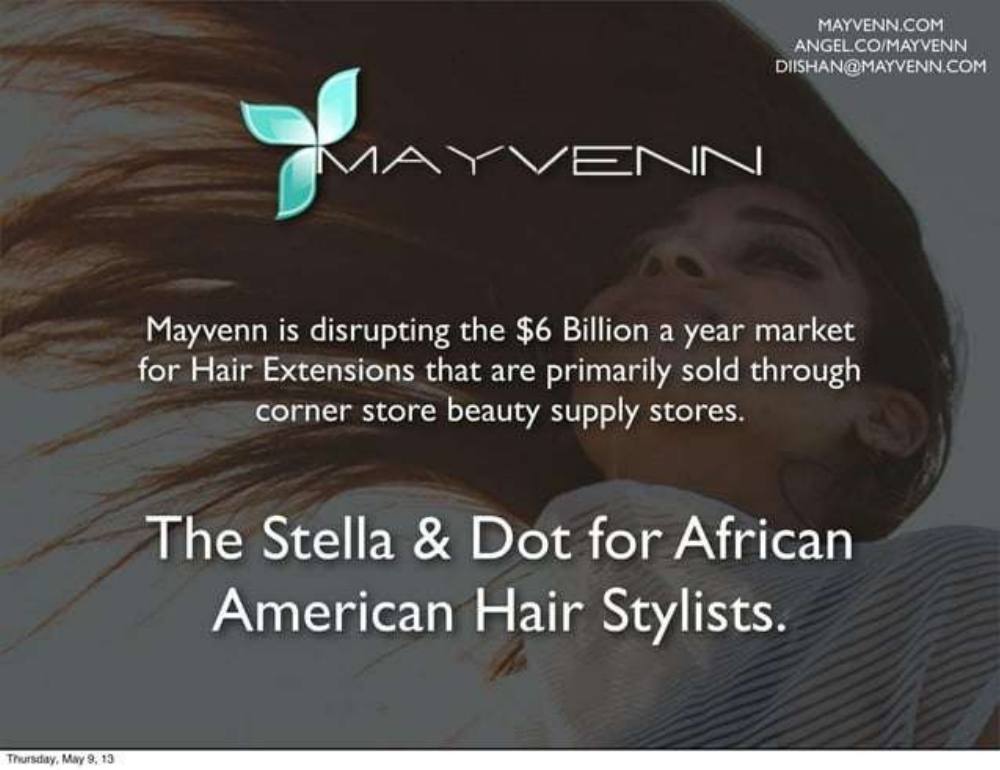 Maybenn pitch deck, cover slide