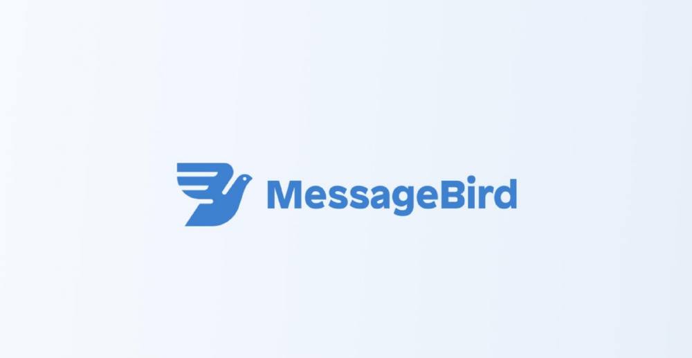 MessageBird pitch deck, cover slide
