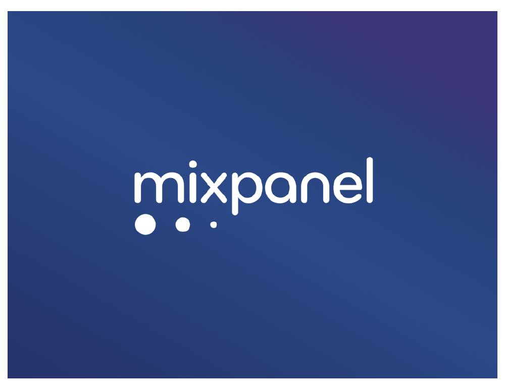 Mixpanel pitch deck, cover slide