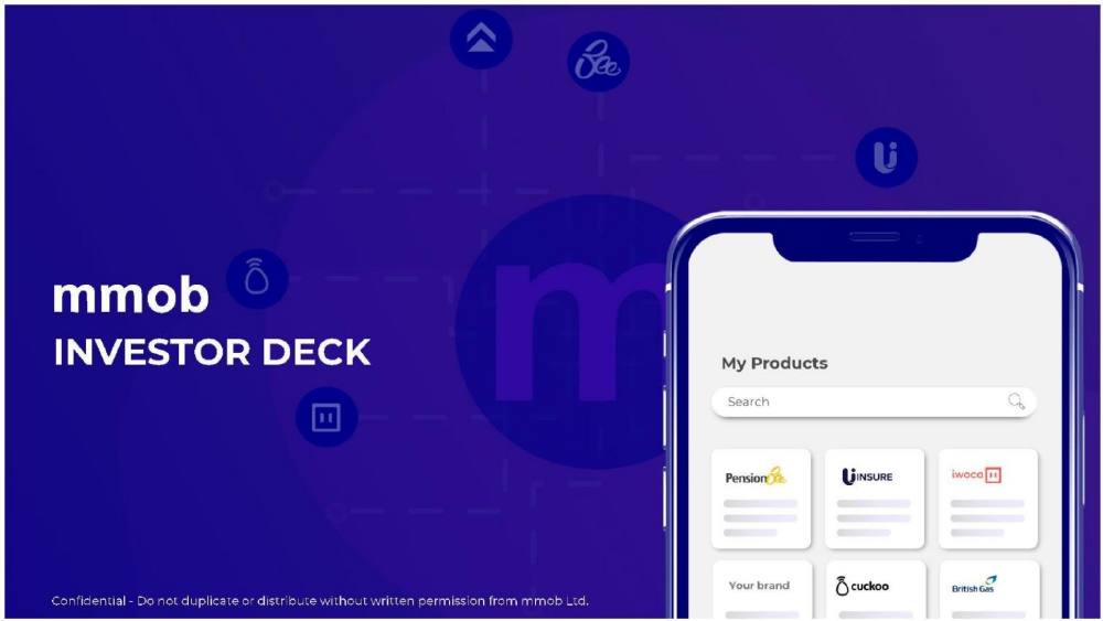 Mmob pitch deck, cover slide