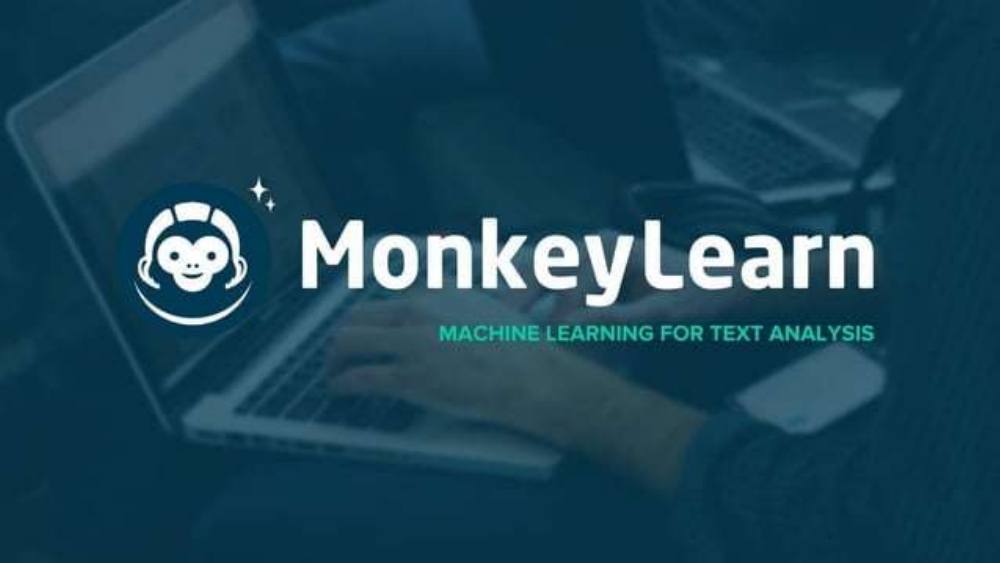 MonkeyLearn pitch deck, cover slide