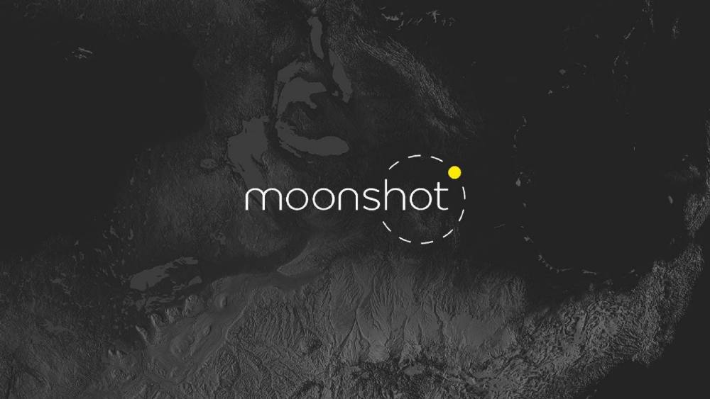 Moonshot pitch deck, cover slide