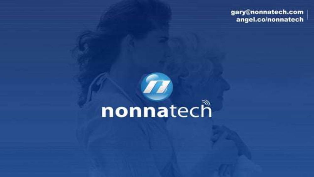 Nonnatech pitch deck, cover slide