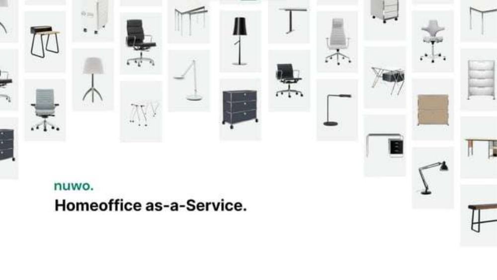 Nuwo pitch deck, cover slide