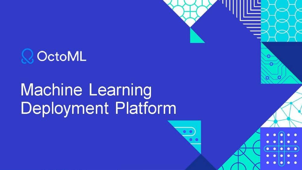OctoML pitch deck, cover slide