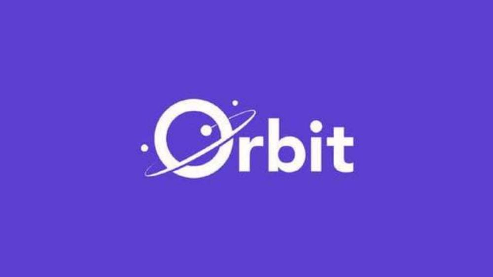 Orbit pitch deck, cover slide