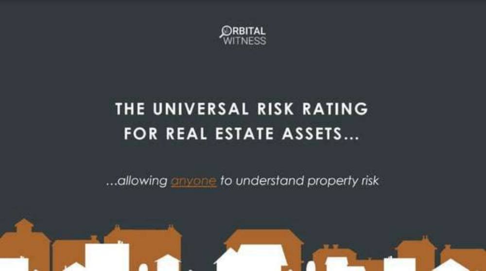 Orbital Witness pitch deck, cover slide