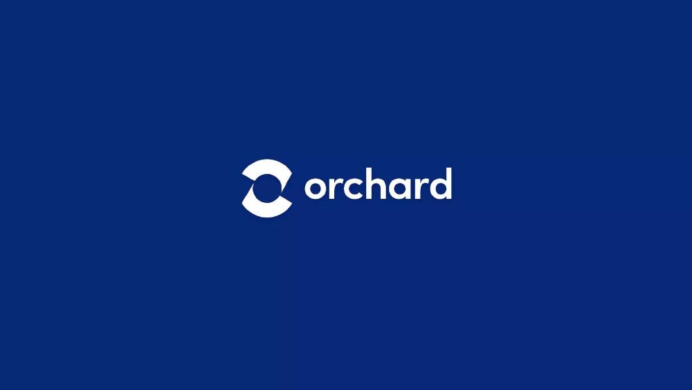 Orchard pitch deck, cover slide