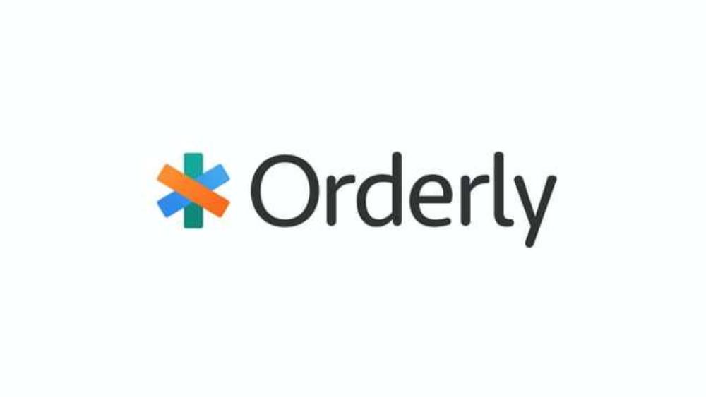 Orderly pitch deck, cover slide