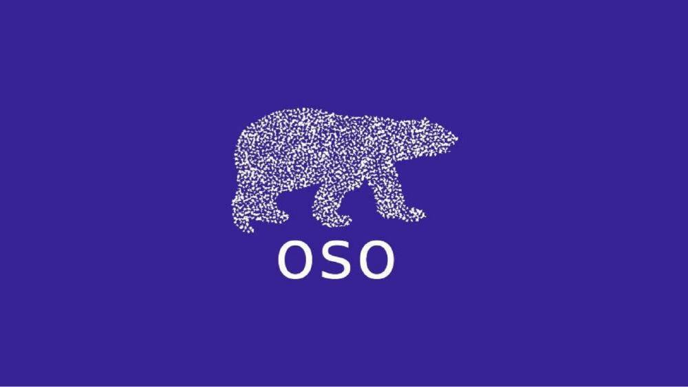 OSO pitch deck, cover slide