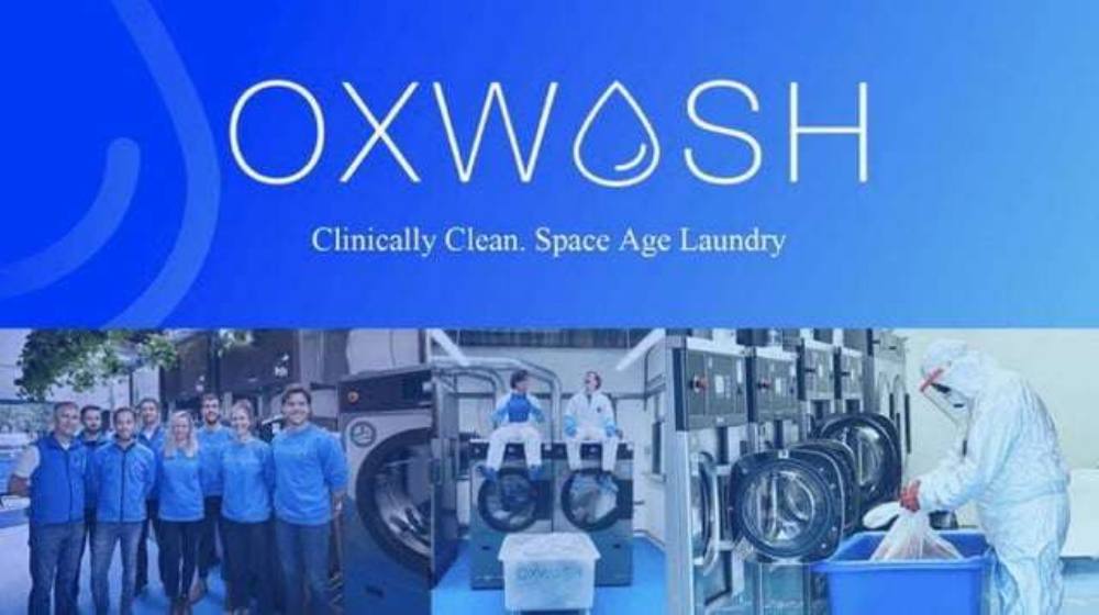 Oxwash pitch deck, cover slide