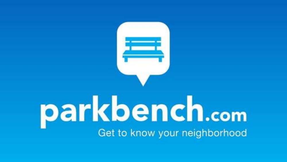 Parkbench pitch deck, cover slide