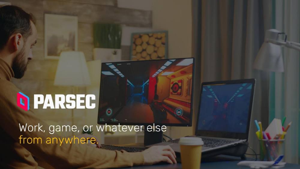 Parsec pitch deck, cover slide