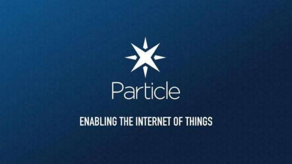 Particle pitch deck, cover slide