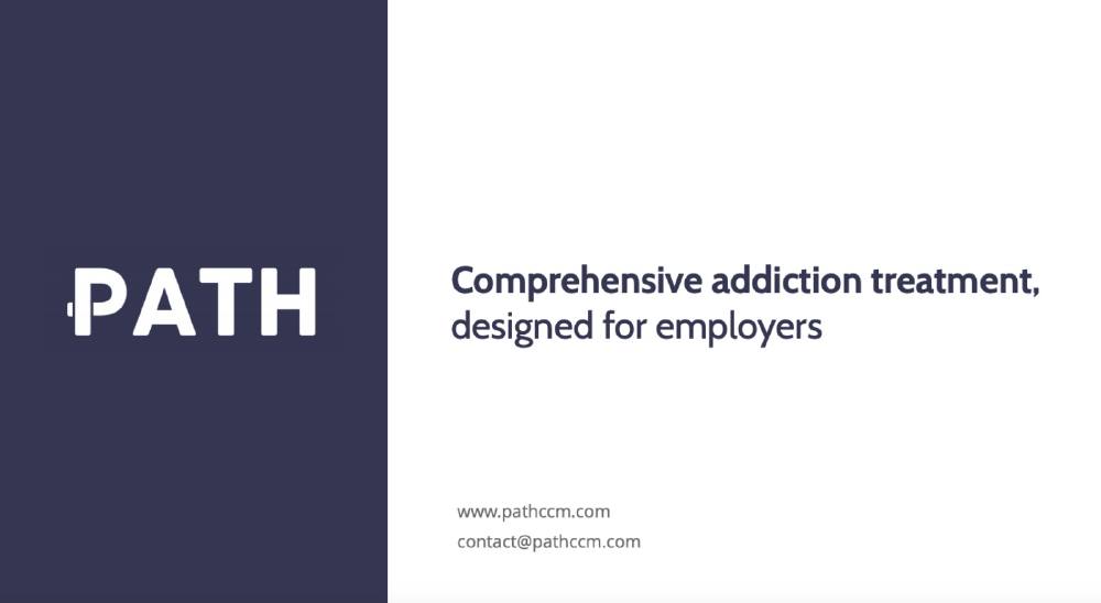 Path pitch deck, cover slide