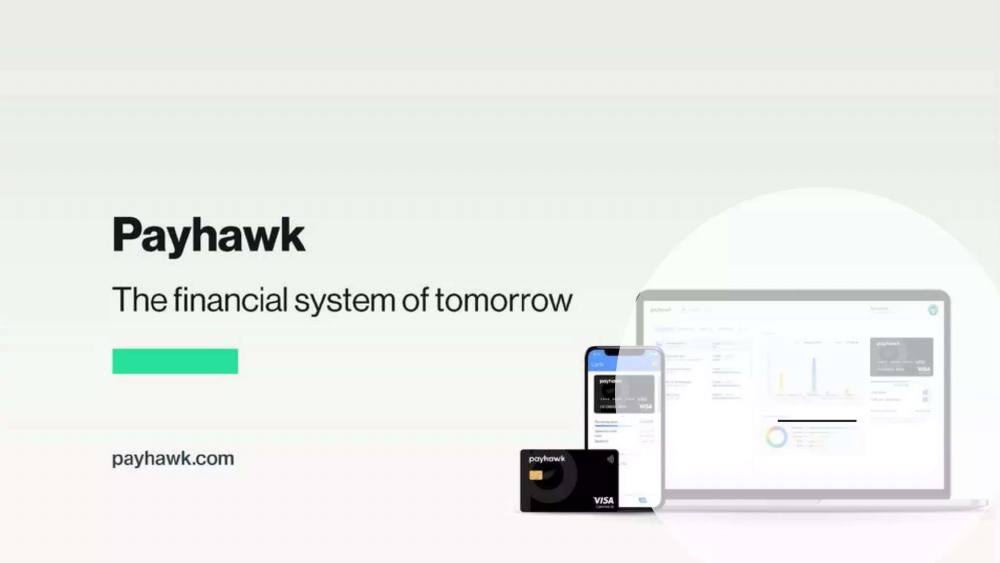 Payhawk pitch deck, cover slide
