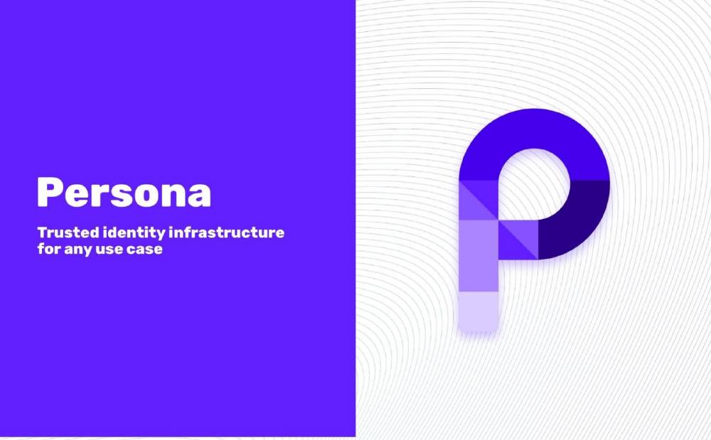 Persona pitch deck, cover slide