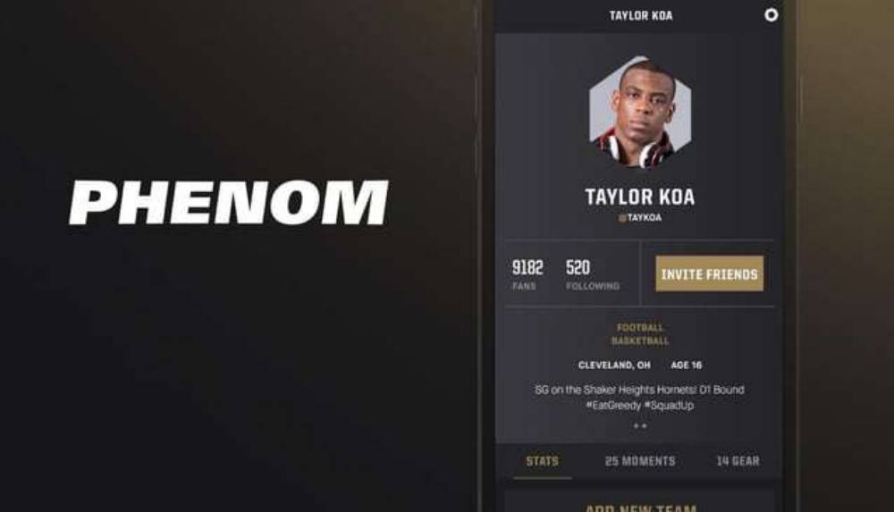 Phenom pitch deck, cover slide