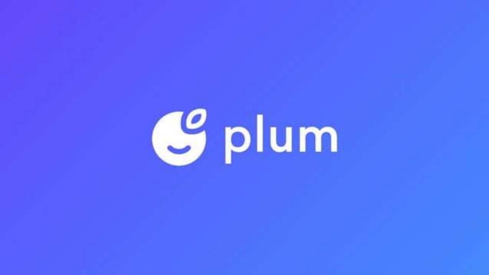 Plum pitch deck, cover slide