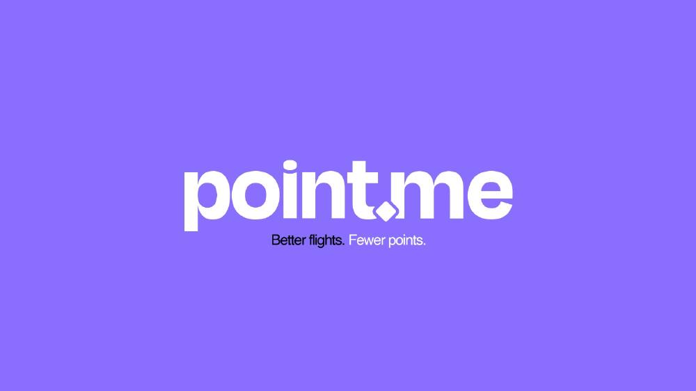 Point.me pitch deck, cover slide
