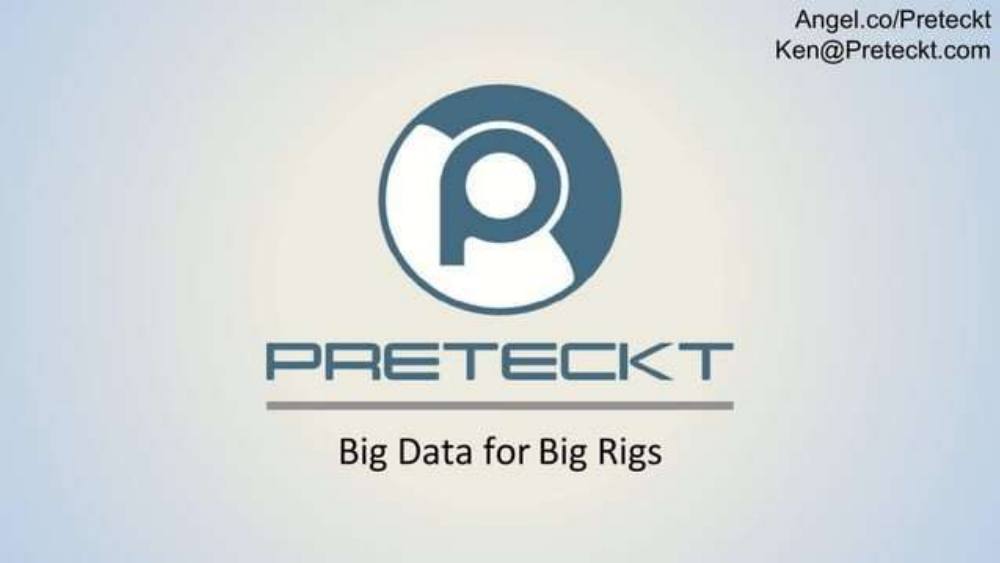 Preteckt pitch deck, cover slide