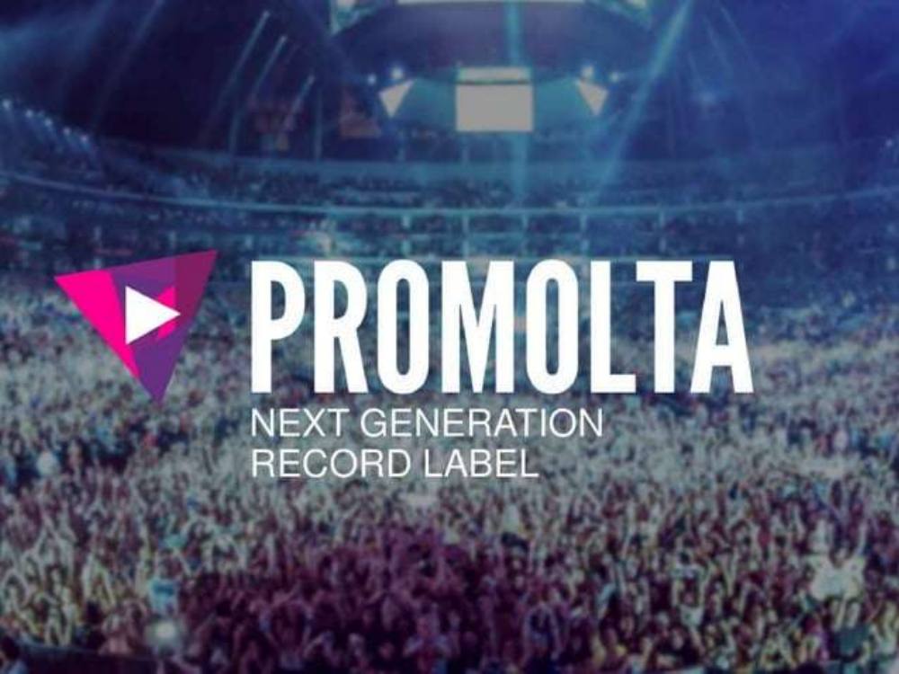 Promolta pitch deck, cover slide