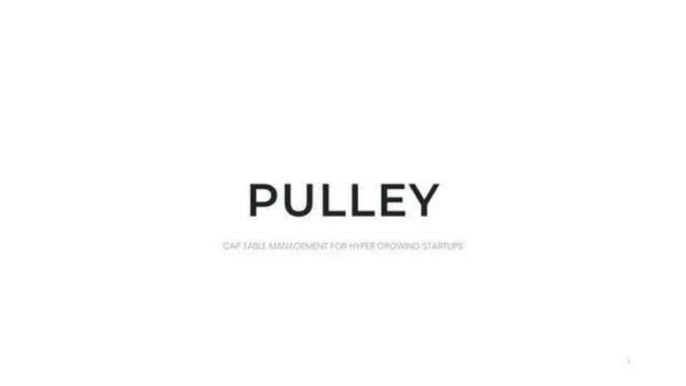 Pulley pitch deck, cover slide